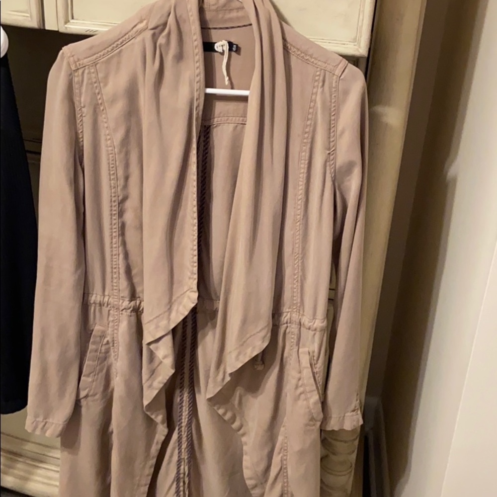MAX jeans lightweight trench in tan